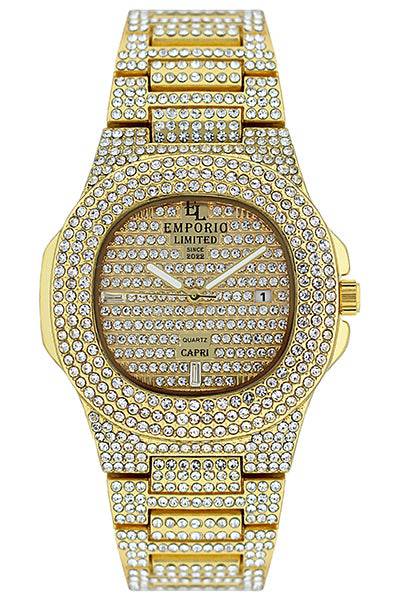 Emporio Limited - Orologio Al Quarzo Capri Oro - 2733 Emporio Limited - Orologio Al Quarzo Capri Oro - 2733